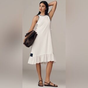 Daily Practice Ball Toss Pleated Midi Tank Dress size large